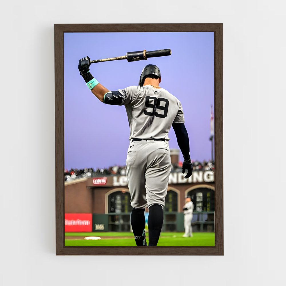 Poster Aaron judge – affiche Baseball (vue 5)